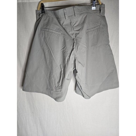 Tilley Wanderer Collection Gray adjustable fold over hem shorts Size 16 Women's - Picture 2 of 10